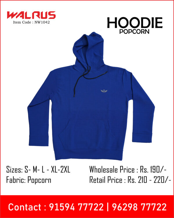 Pop Corn Hoodie Full Sleeve