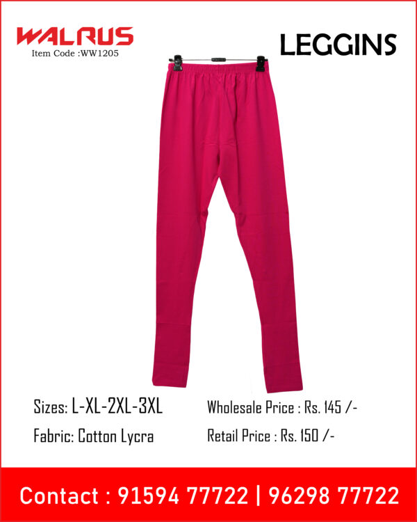 4-Way Cotton Lycra Leggings