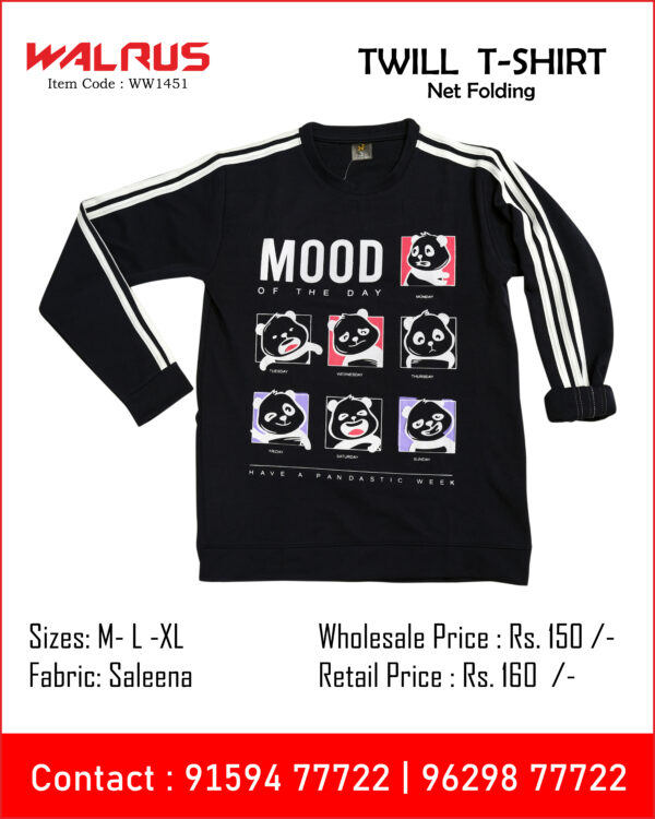 Net Folding T Shirt