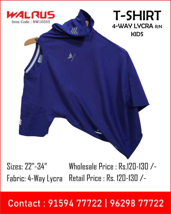 Kids 4-Way Lycra T Shirt